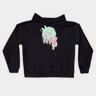 Zombified! Bunny Girl Kids Hoodie